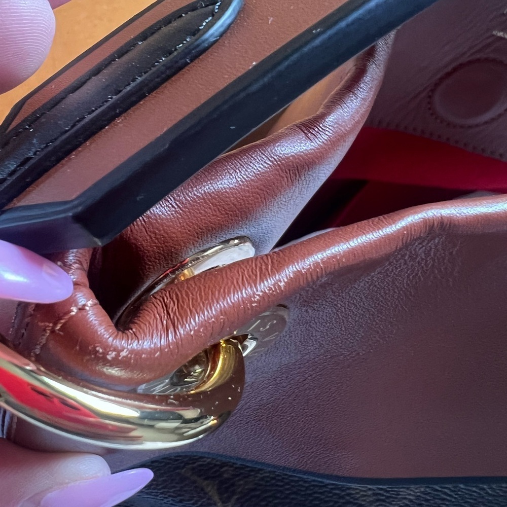 Louis Vuitton GM TUILERIES BESACE HOBO Monogram Camel Leather Shoulder Tote Bag - Picture 7 of 14